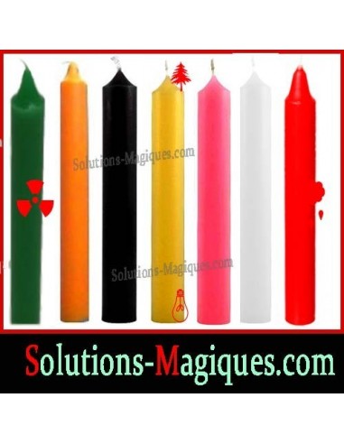 ensemble de 21 bougies magiques